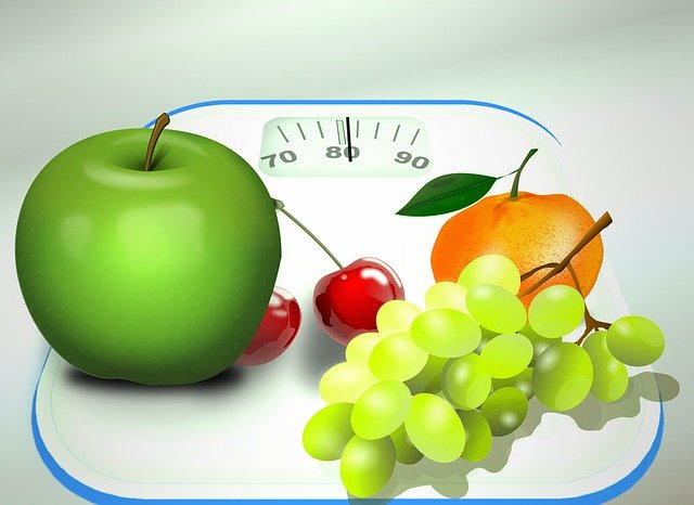 scale and fruit